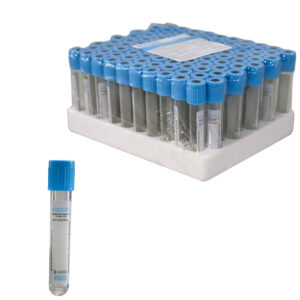 TUBO DE EXTRACCIÓN DE SANGRE DE UN SOLO USO CITRATO DE SODIO. AZUL, 2.7 ML.