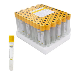 TUBO DE EXTRACCIÓN DE SANGRE DE UN SOLO USO ACTIVADOR CLOT Y GEL. ORO, 5 ML.